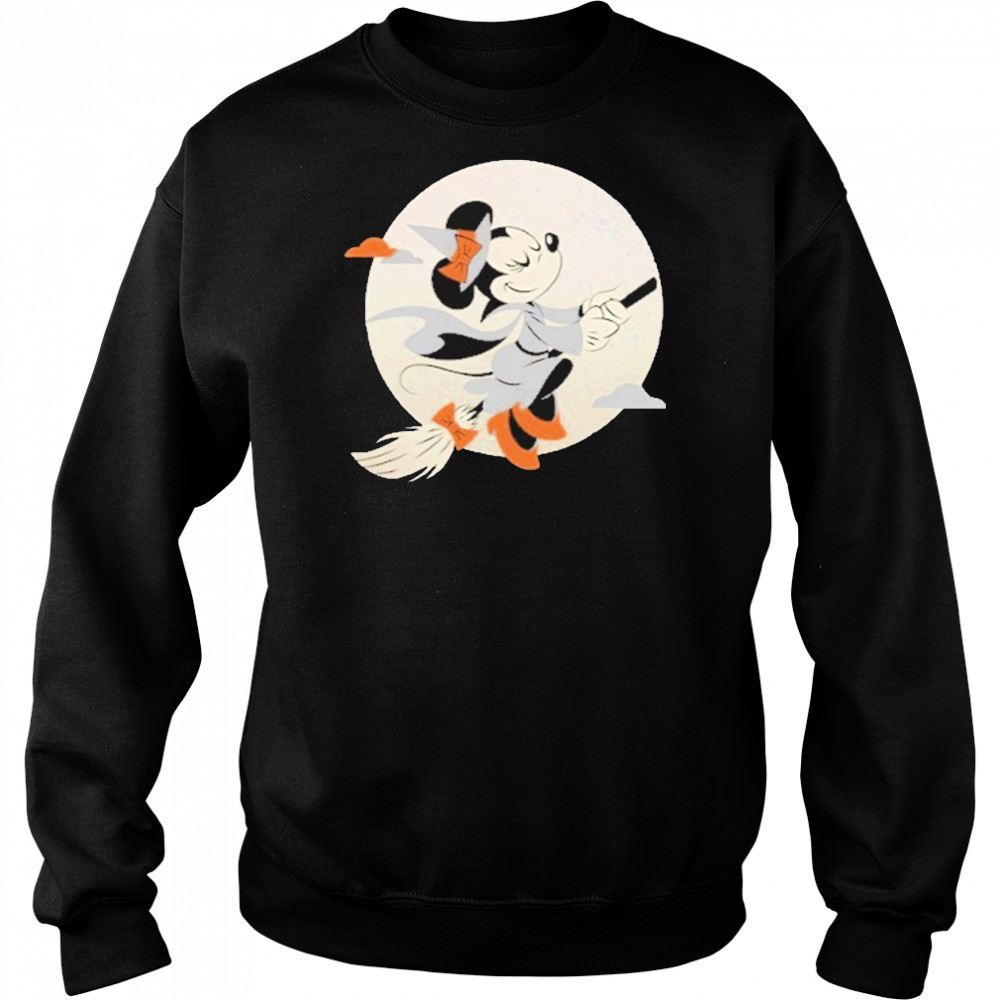 Minnie Mouse In Witch Halloween Shirt Hoodie