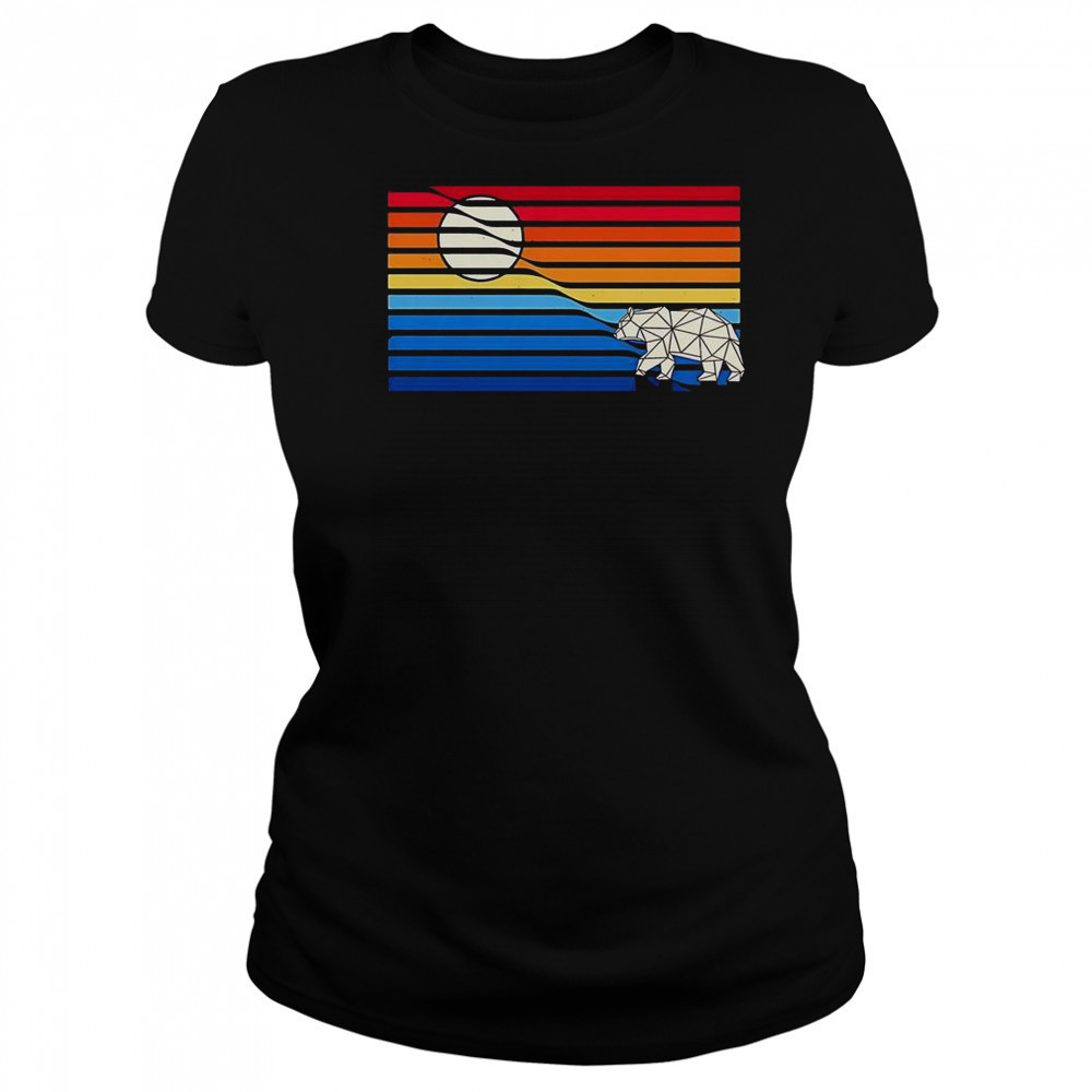 Moon Bear Geometry T-Shirt Women's T-shirt