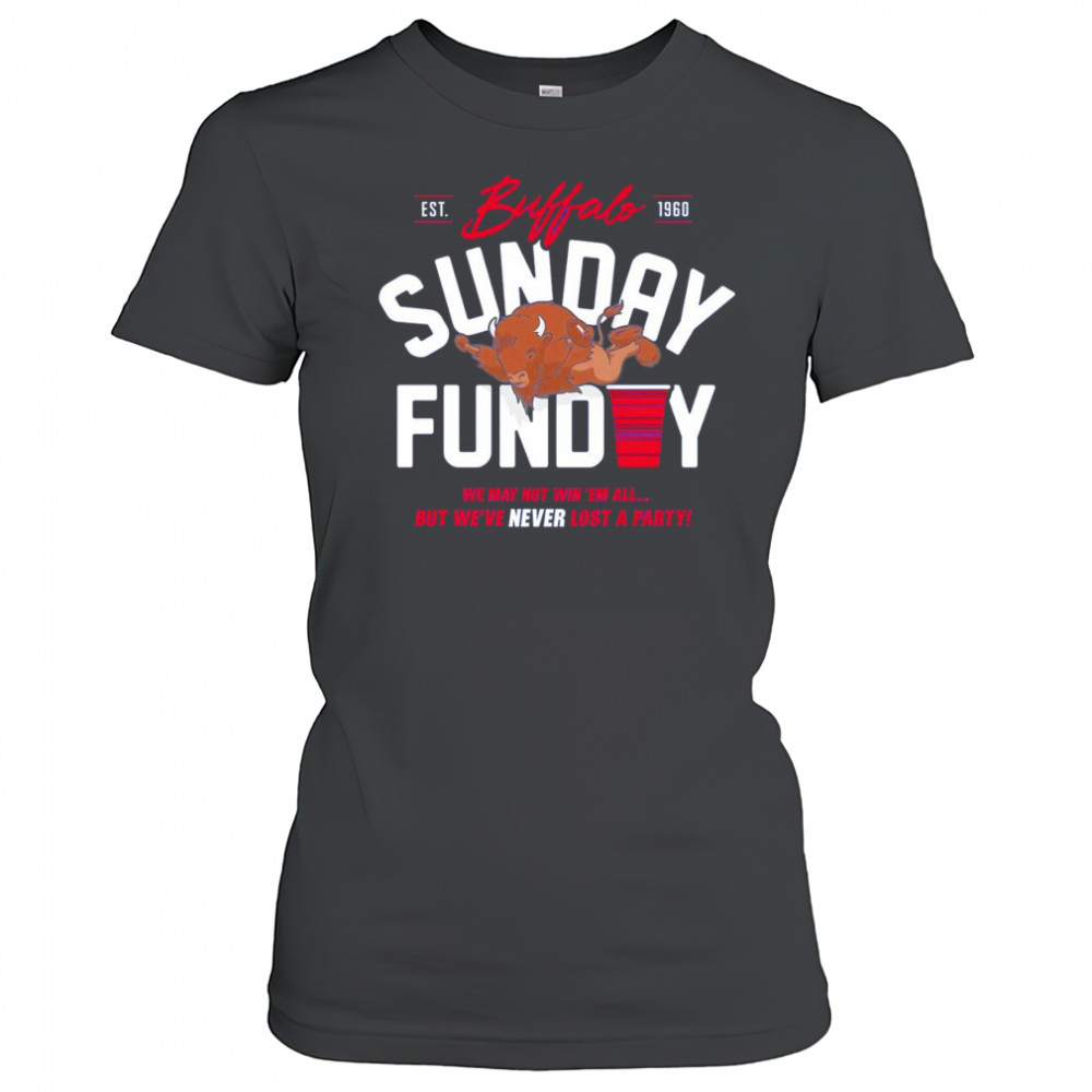 Never Lost a Party Sunday Funday shirt Women's T-shirt
