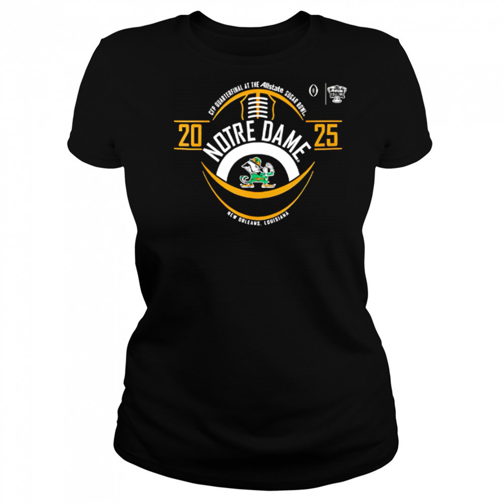 Notre Dame 2025 New Orleans Louisiana shirt Women's T-shirt