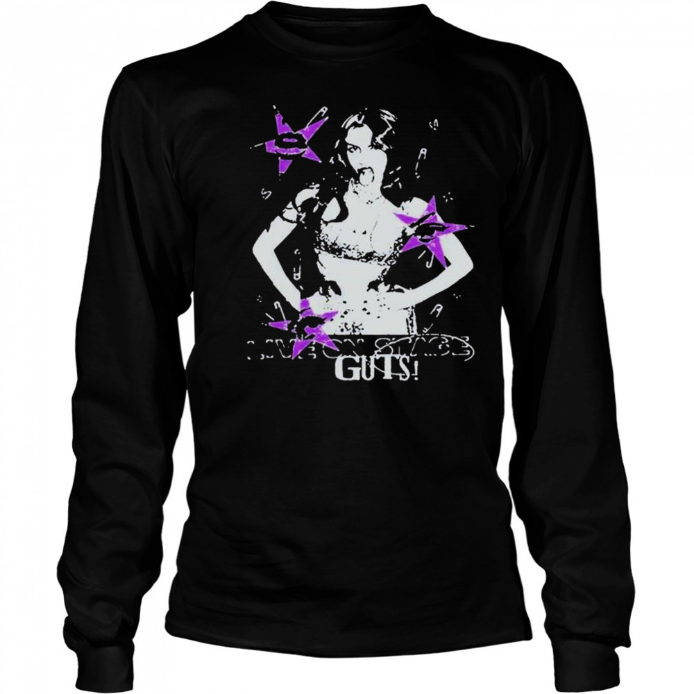 Olivia Rodrigo 2025 Iberdrola Music Madrid Black Shirt Long Sleeved