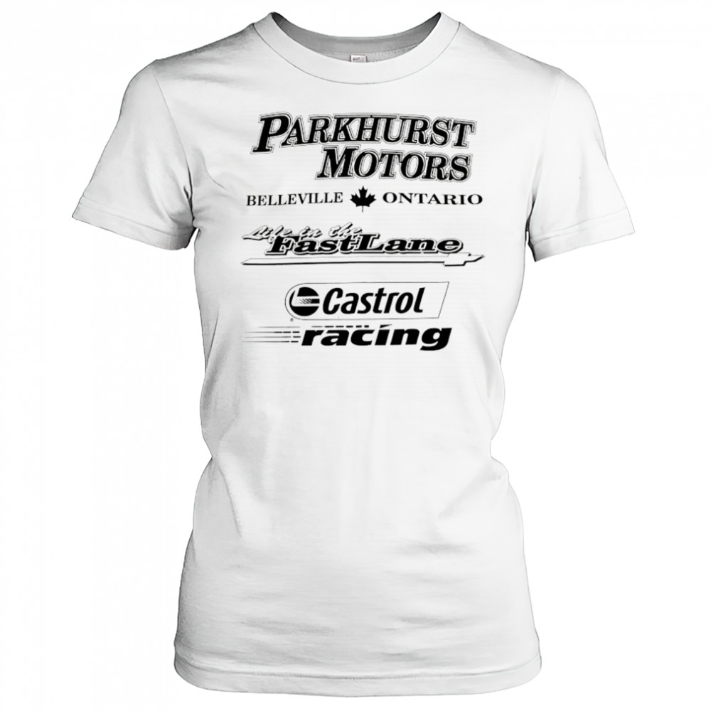 Parkhurst Motors Belleville Ontario Castrol Racing shirt Women's T-shirt
