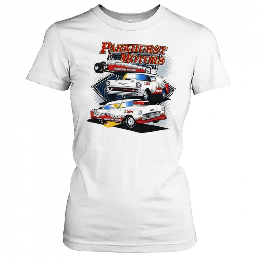 Parkhurst Motors Cadillac Castrol Car shirt Women's T-shirt