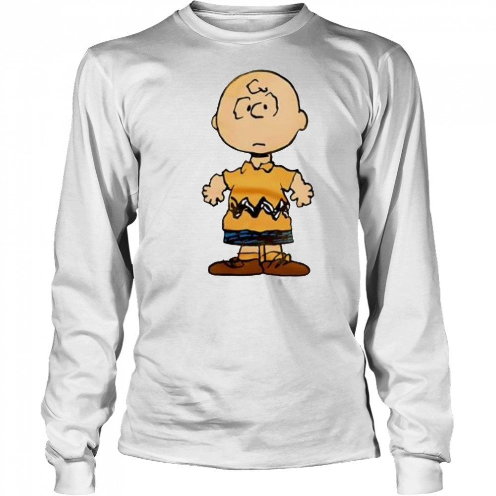 Peanuts Charlie Brown Character cute shirt Long Sleeved