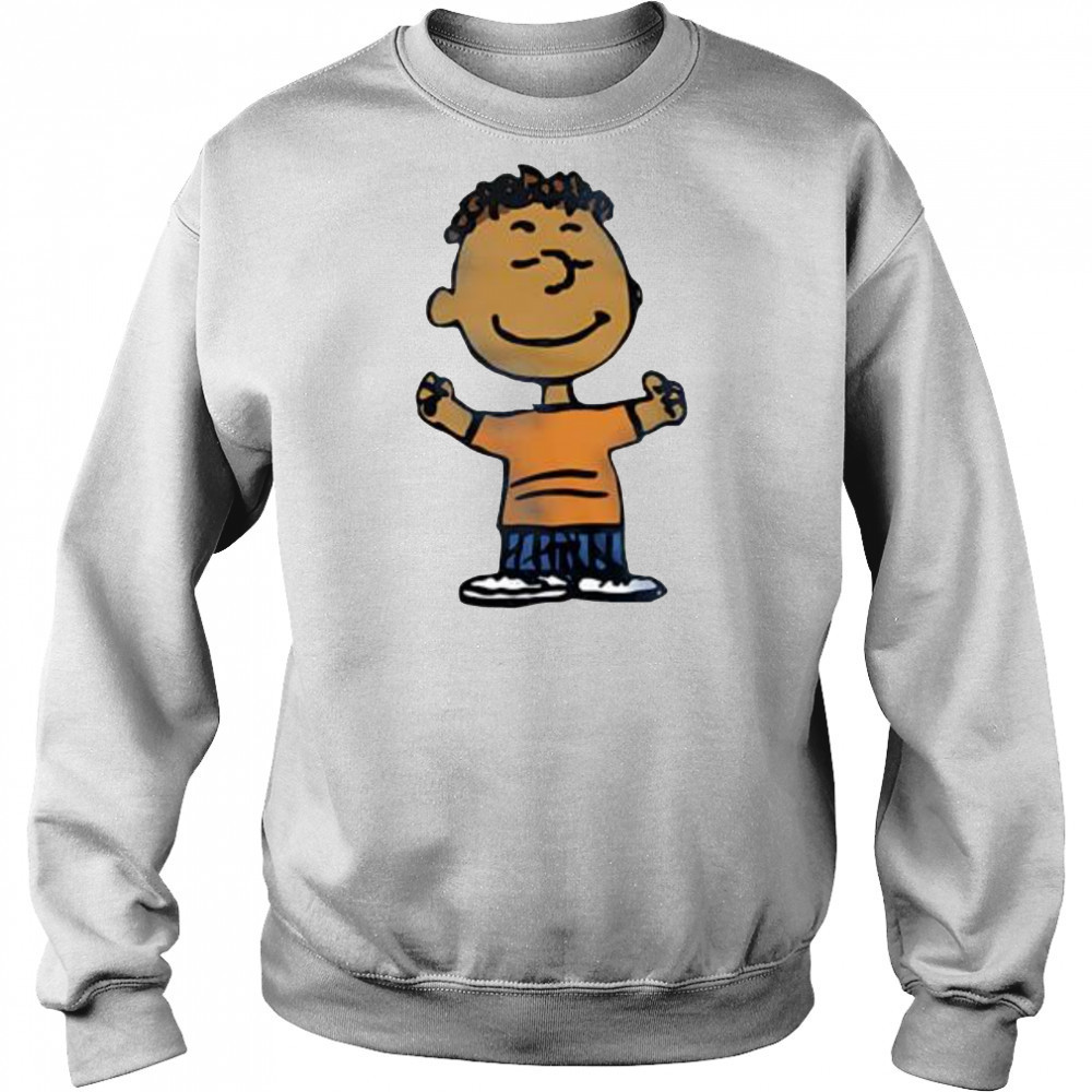 Peanuts Franklin Character cartoon cute shirt Hoodie