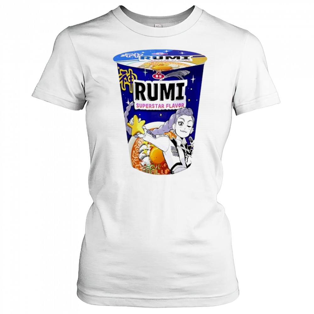 Rumi Superstar Flavor Ramen KPop Demon Hunters shirt Women's T-shirt