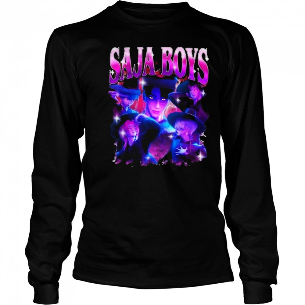 Saja Boy Demon Hunters Movie Jinu Leader Shirt Long Sleeved