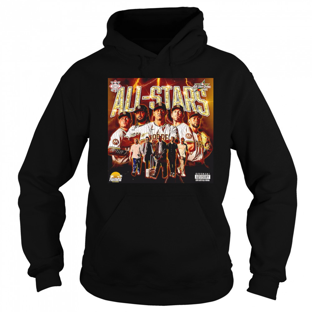 San Diego Padres All-Stars Boy band poster shirt Sweatshirt