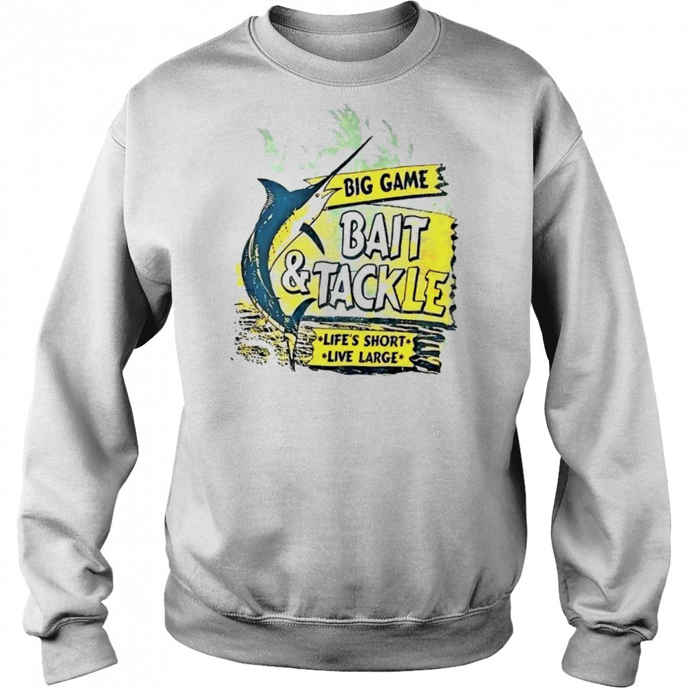 St. Johns Bay Big Game Bait and Tackle life’s short live large shirt Hoodie