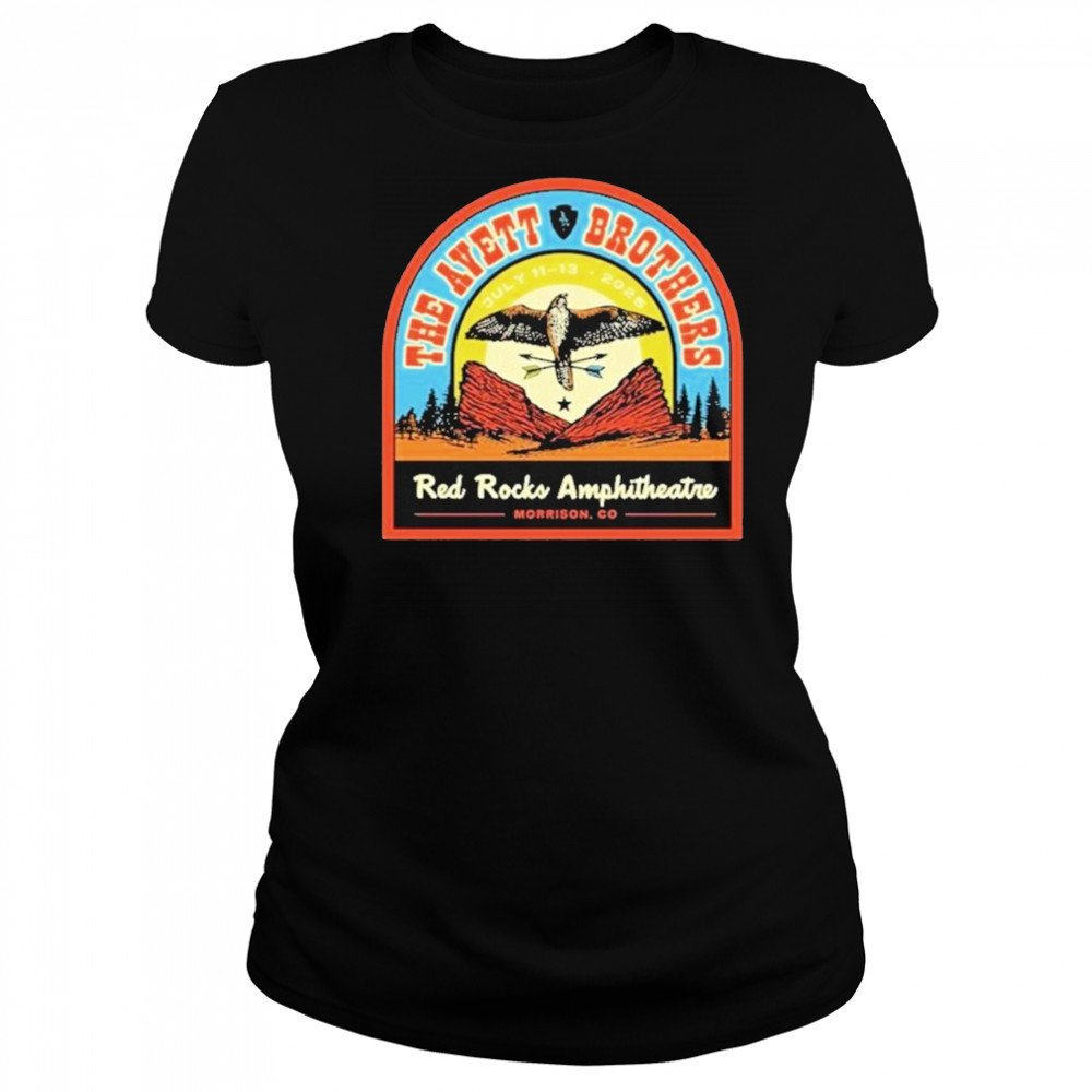 The Avett Brothers Red Rocks Amphitheatre 2025 Concert Shirt Women's T-shirt