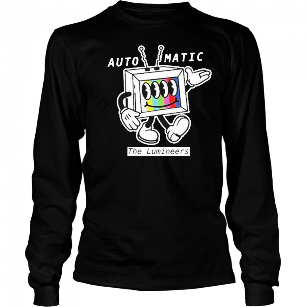 The Lumineers Automatic World Tour 2025 Shirt Long Sleeved