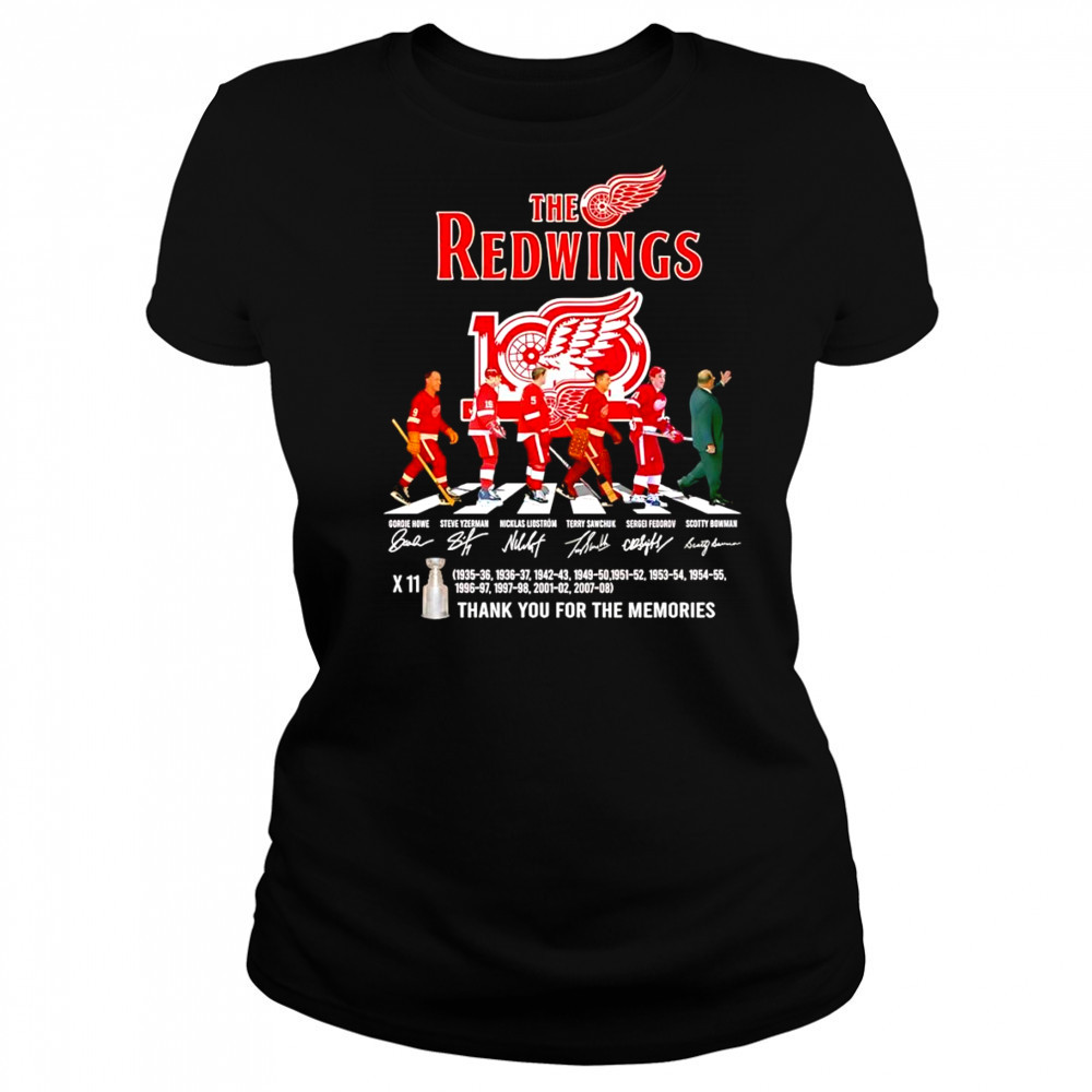 The Redwinsg Abbey Road thank you for the memories shirt Women's T-shirt