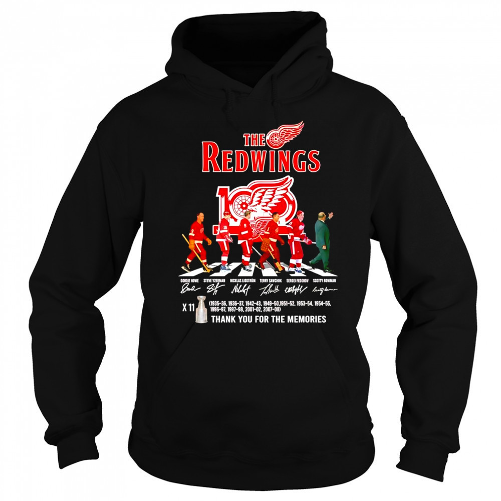 The Redwinsg Abbey Road thank you for the memories shirt Sweatshirt