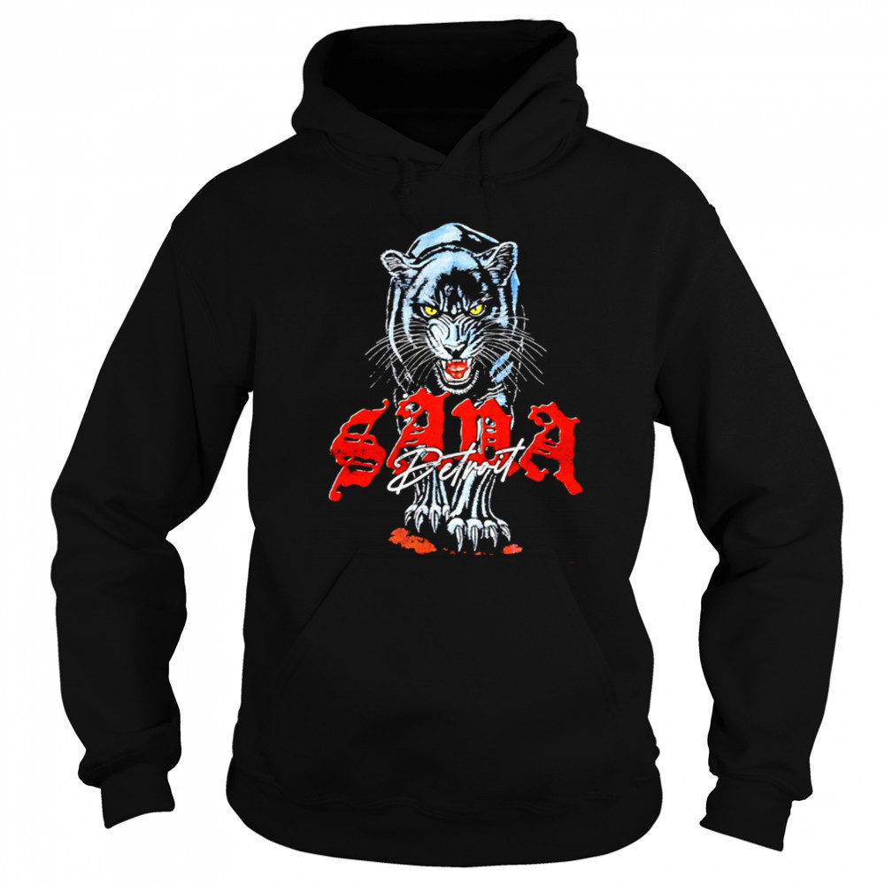 Wolf Black Sana Detroit shirt Sweatshirt
