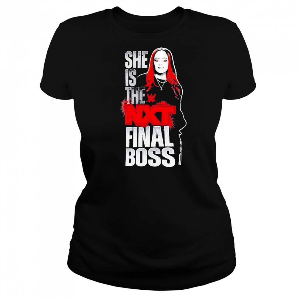 Wrestling Ava She Is The Nxt Final Boss Shirt Women's T-shirt