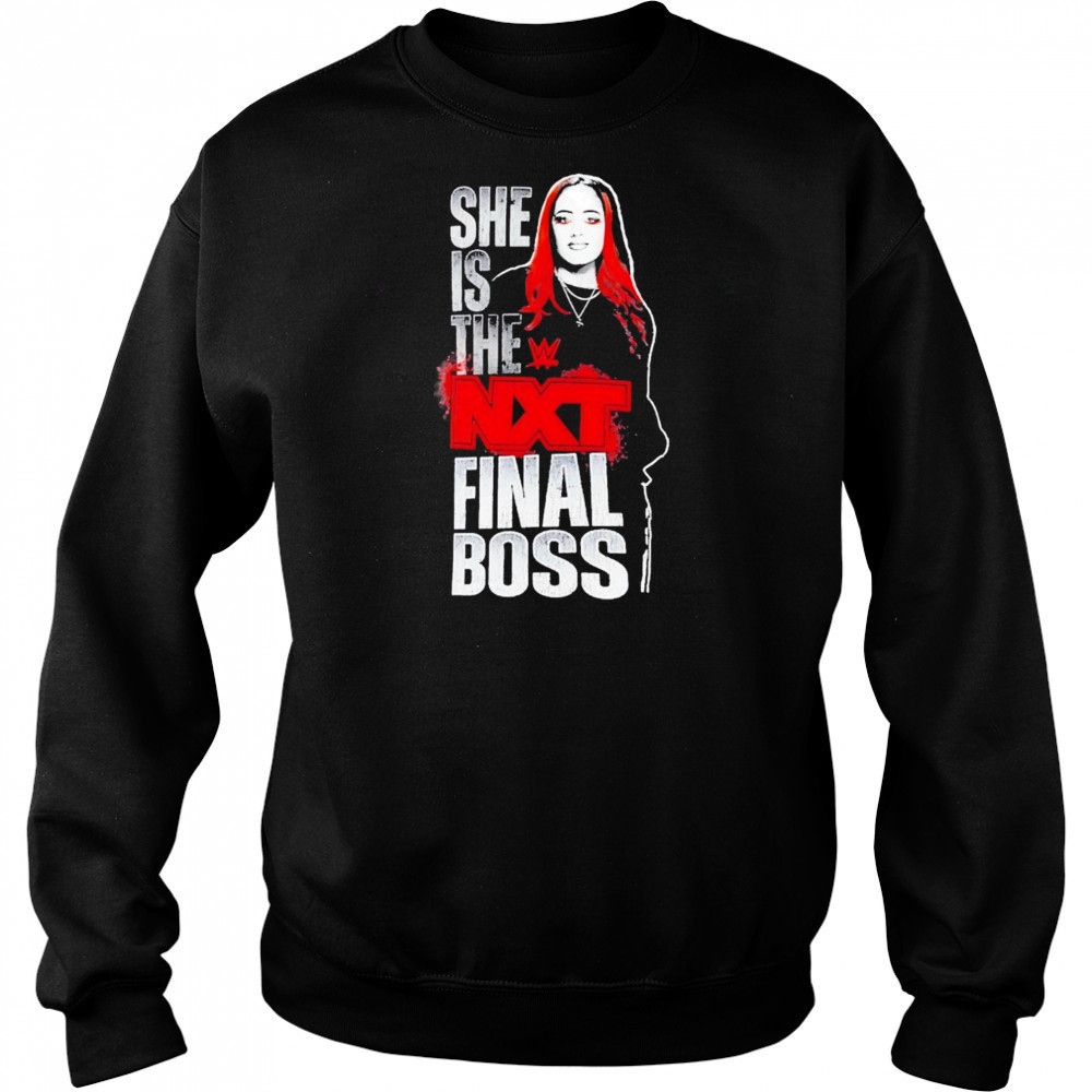 Wrestling Ava She Is The Nxt Final Boss Shirt Hoodie