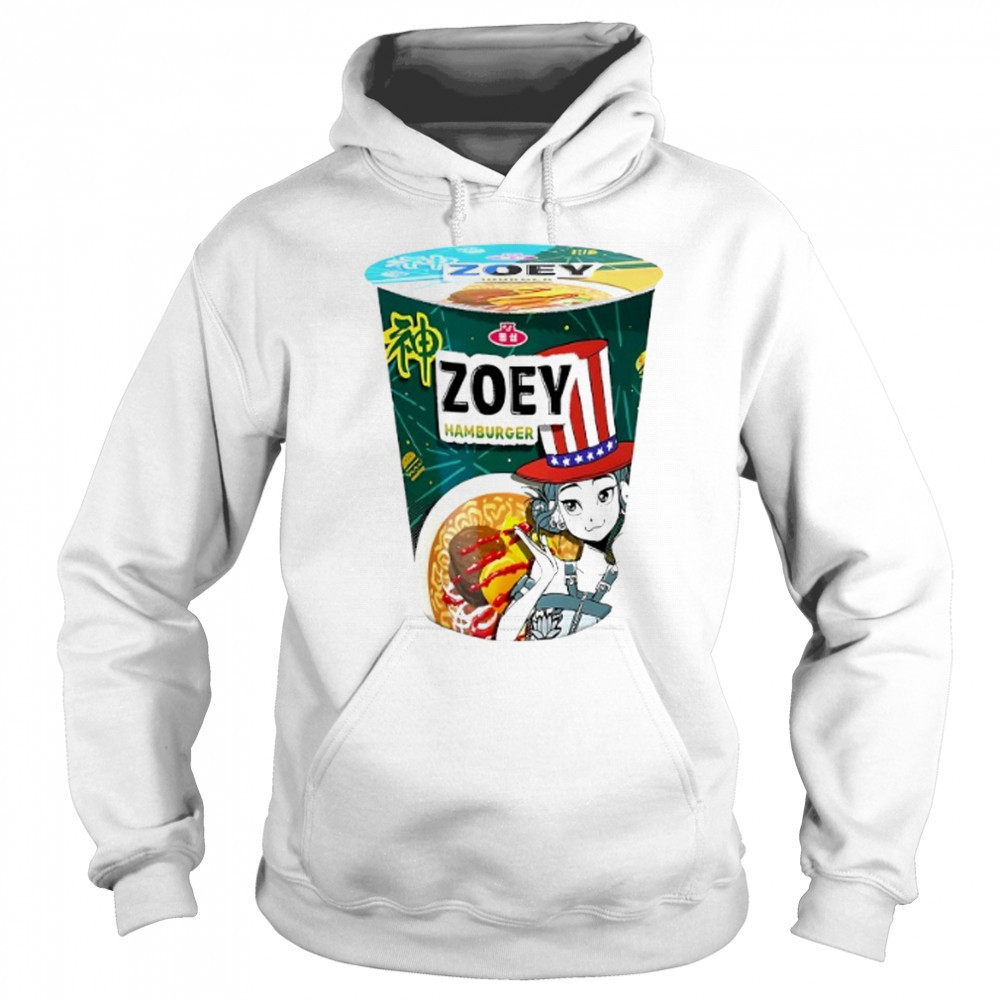 Zoey Hamburger Ramen KPop Demon Hunters shirt Sweatshirt