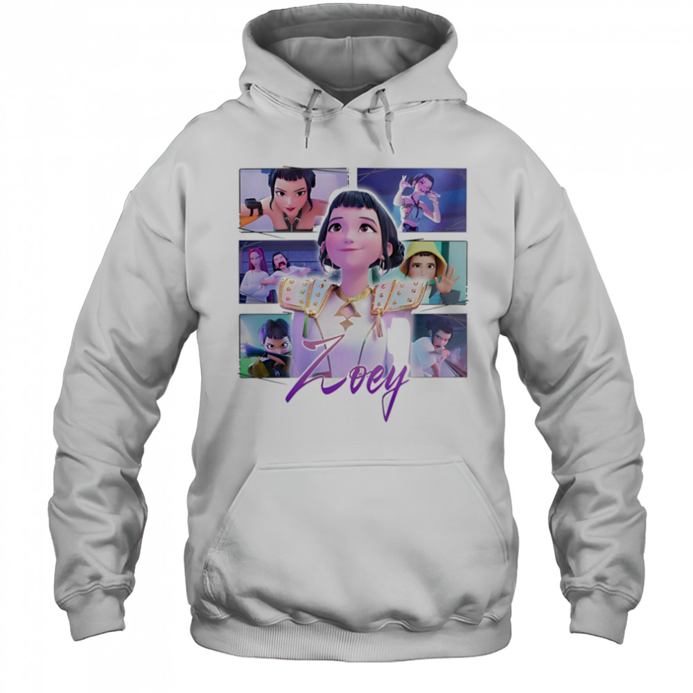 Zoey Huntrix shirt Hoodie