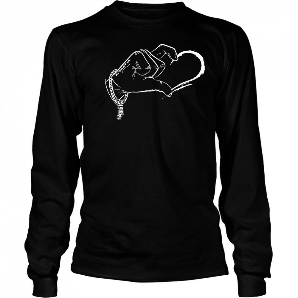 1986zig Herz Heart T-shirt Long Sleeved