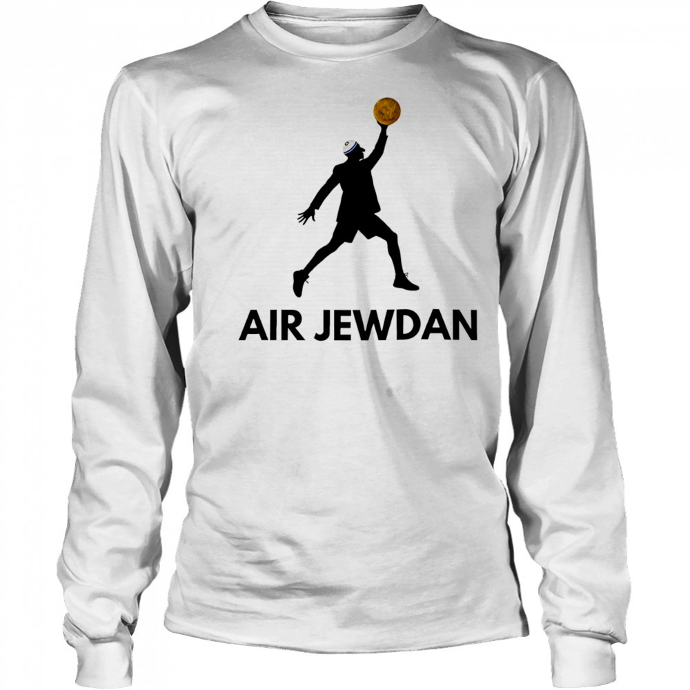 Air jewdan logo shirt Long Sleeved