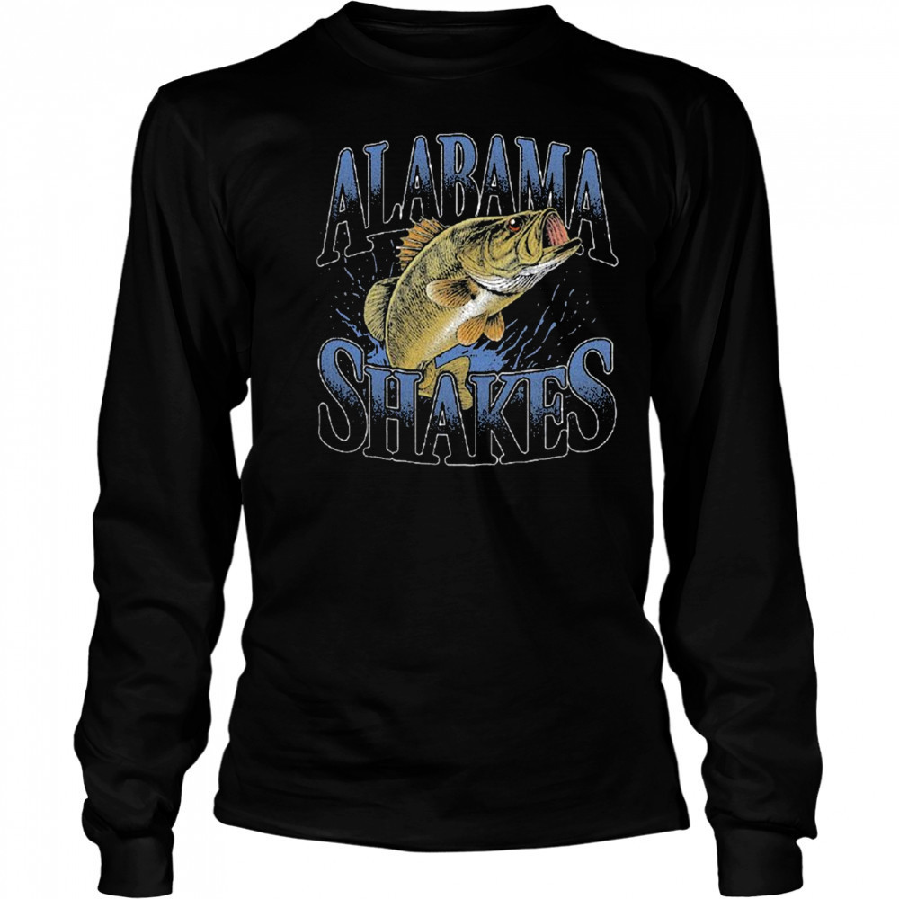 Alabama Shakes Bass Fish T-shirt Long Sleeved