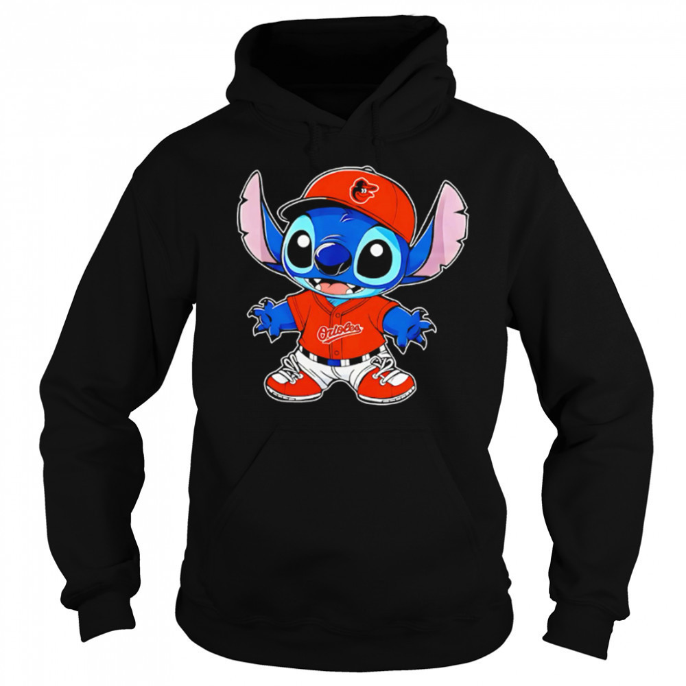 Baltimore Orioles Stitch Baseball 2025 shirt Sweatshirt