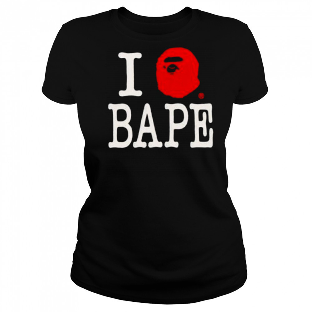 BAPE LOGO INSIDE OUT RELAXED FIT Shirt Women's T-shirt