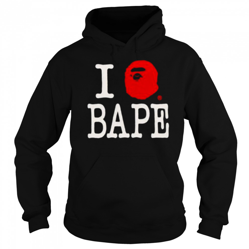 BAPE LOGO INSIDE OUT RELAXED FIT Shirt Sweatshirt