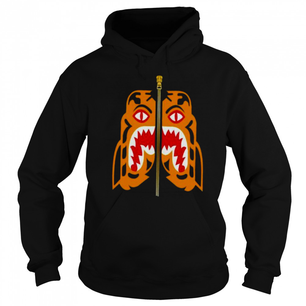 BAPE MENS COLORS TIGER HEAD SHIRT Sweatshirt