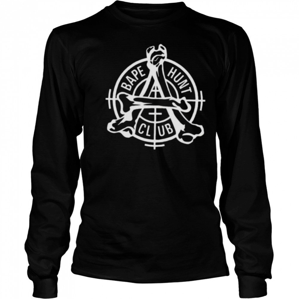 BAPE MENS HUNT CLUB SHIRT Long Sleeved