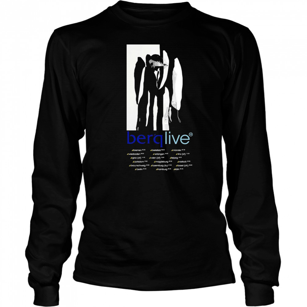 Berq Live Tour 2025 T-shirt Long Sleeved