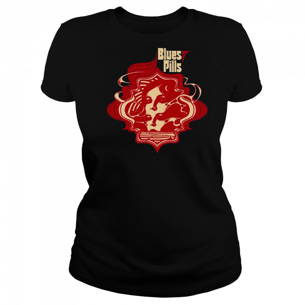 Blues Pills Smoked Faces T-shirt Women's T-shirt