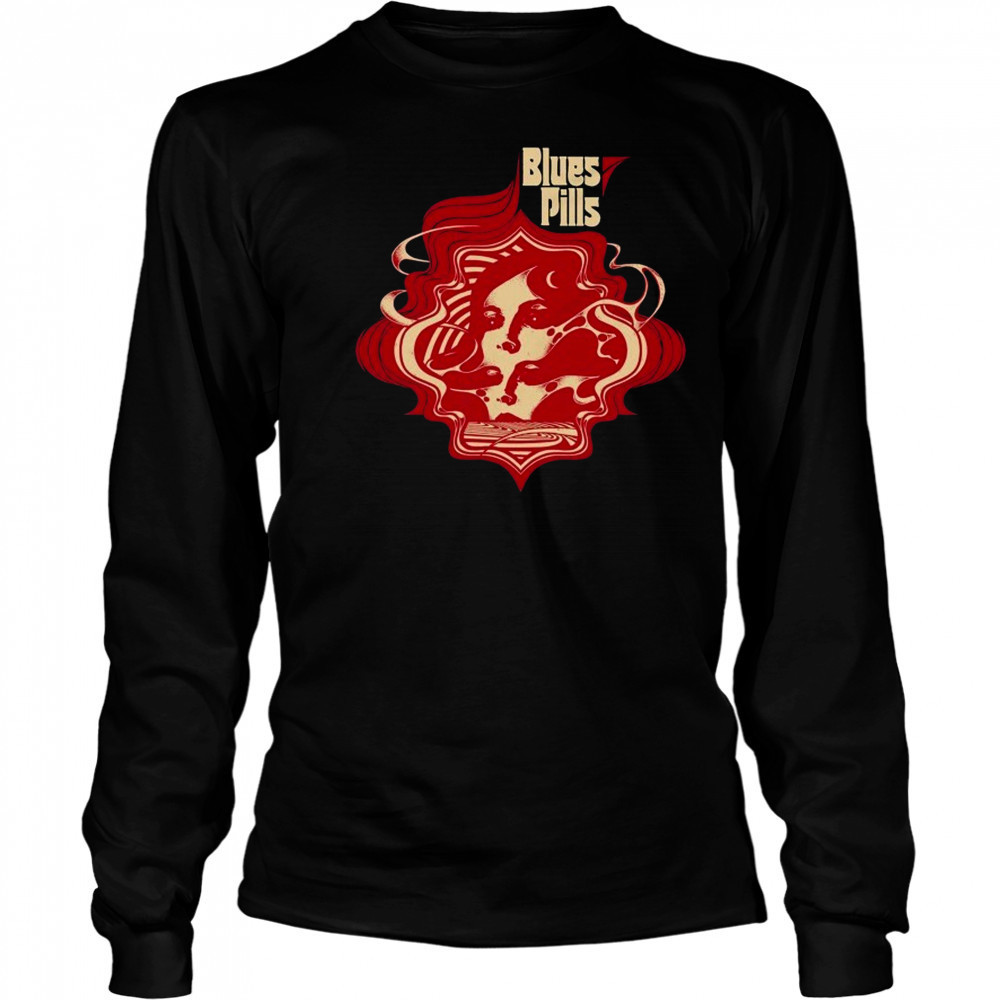 Blues Pills Smoked Faces T-shirt Long Sleeved