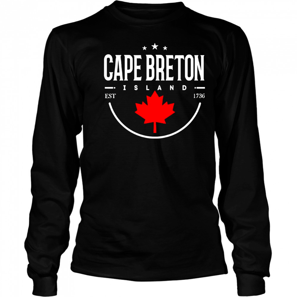 Cape Breton Island est 1736 shirt Long Sleeved