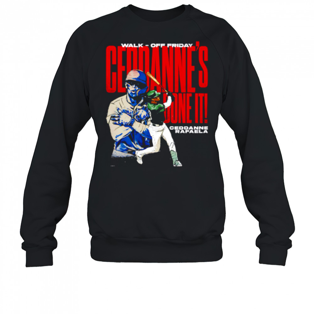 Ceddanne Rafaela Boston Walk Off graphic shirt Sweatshirt