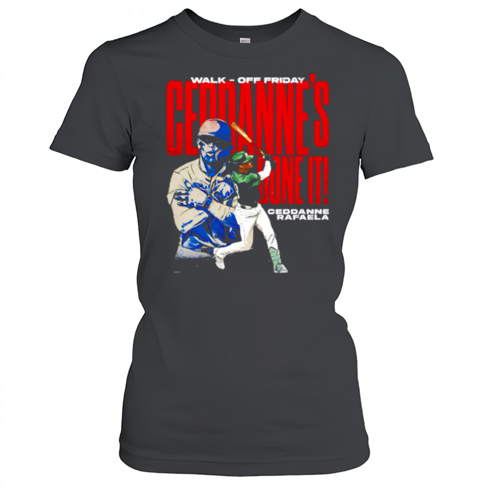 Ceddanne Rafaela Boston Walk Off graphic shirt Women's T-shirt