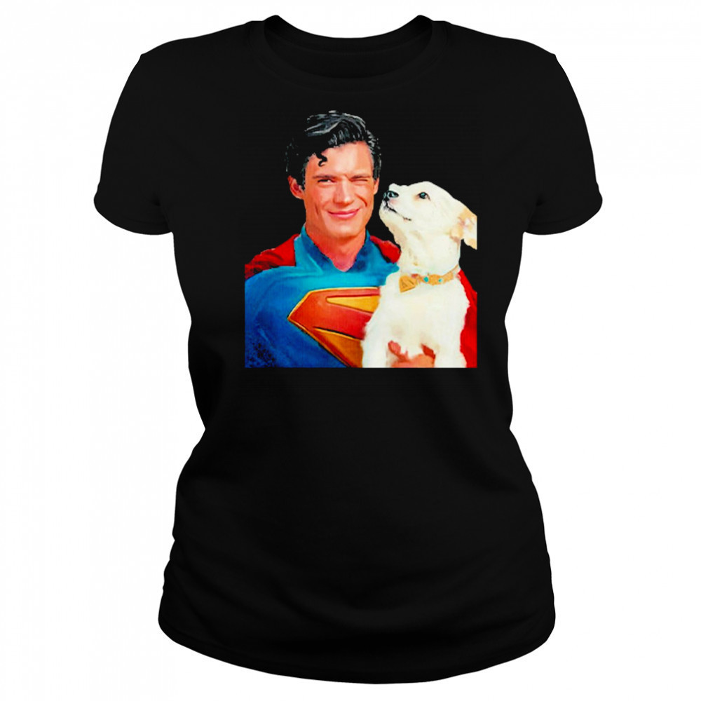 Clark Kent And Krypto The Superdog T-Shirt Women's T-shirt