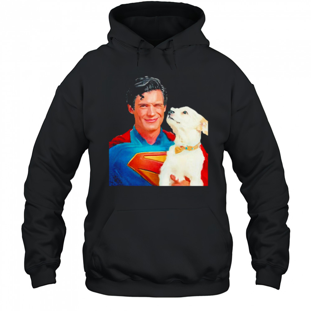Clark Kent And Krypto The Superdog T-Shirt Hoodie
