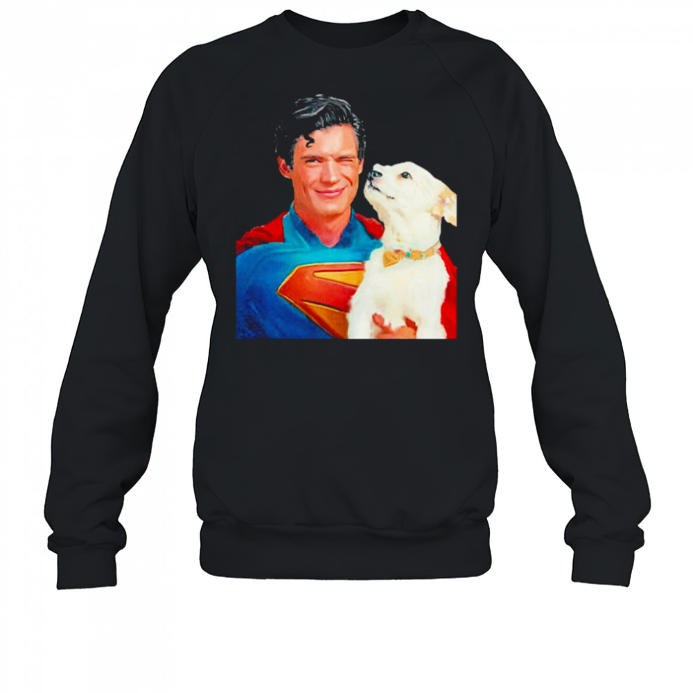 Clark Kent And Krypto The Superdog T-Shirt Sweatshirt