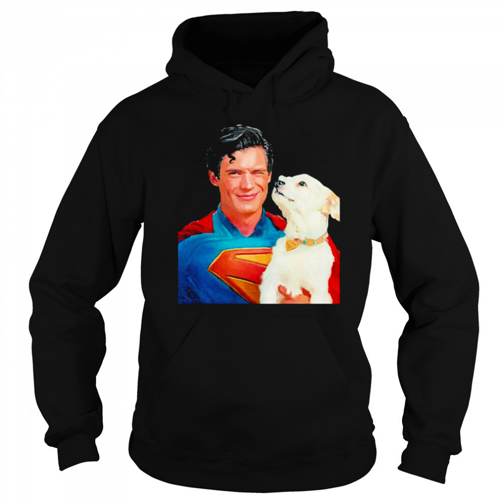Clark Kent And Krypto The Superdog T-Shirt Sweatshirt