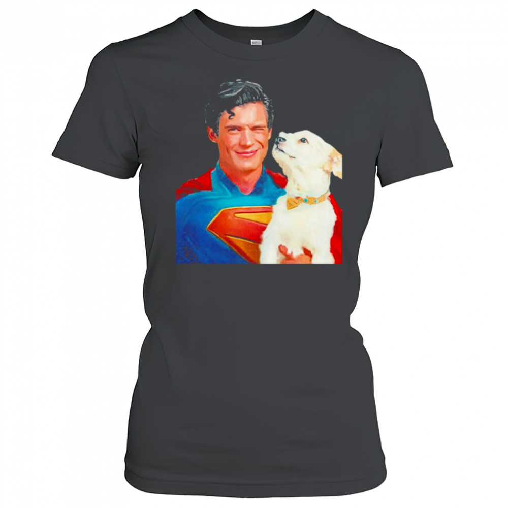 Clark Kent And Krypto The Superdog T-Shirt Women's T-shirt