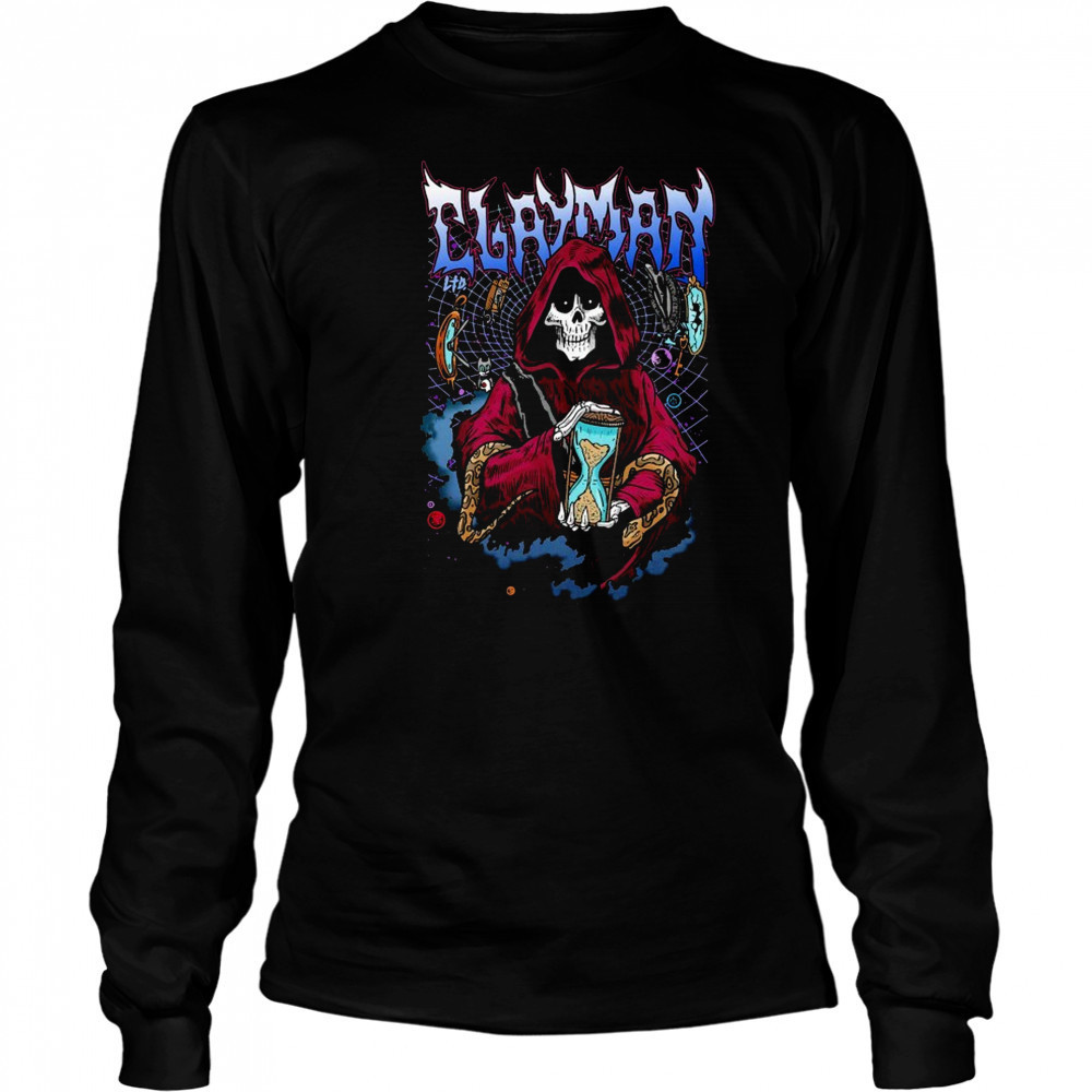 Clayman Time Lord T-shirt Long Sleeved