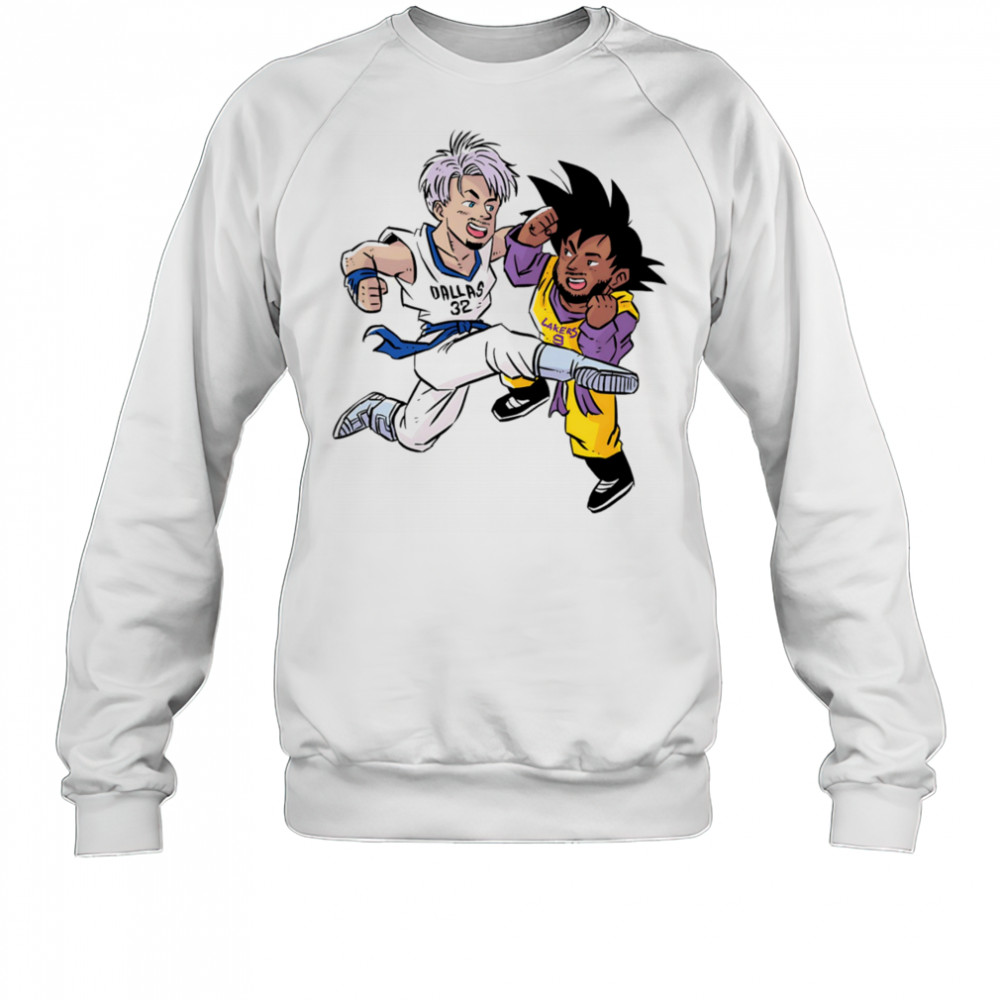 Cooper Flagg vs Bronny James Dragon Ball shirt Sweatshirt