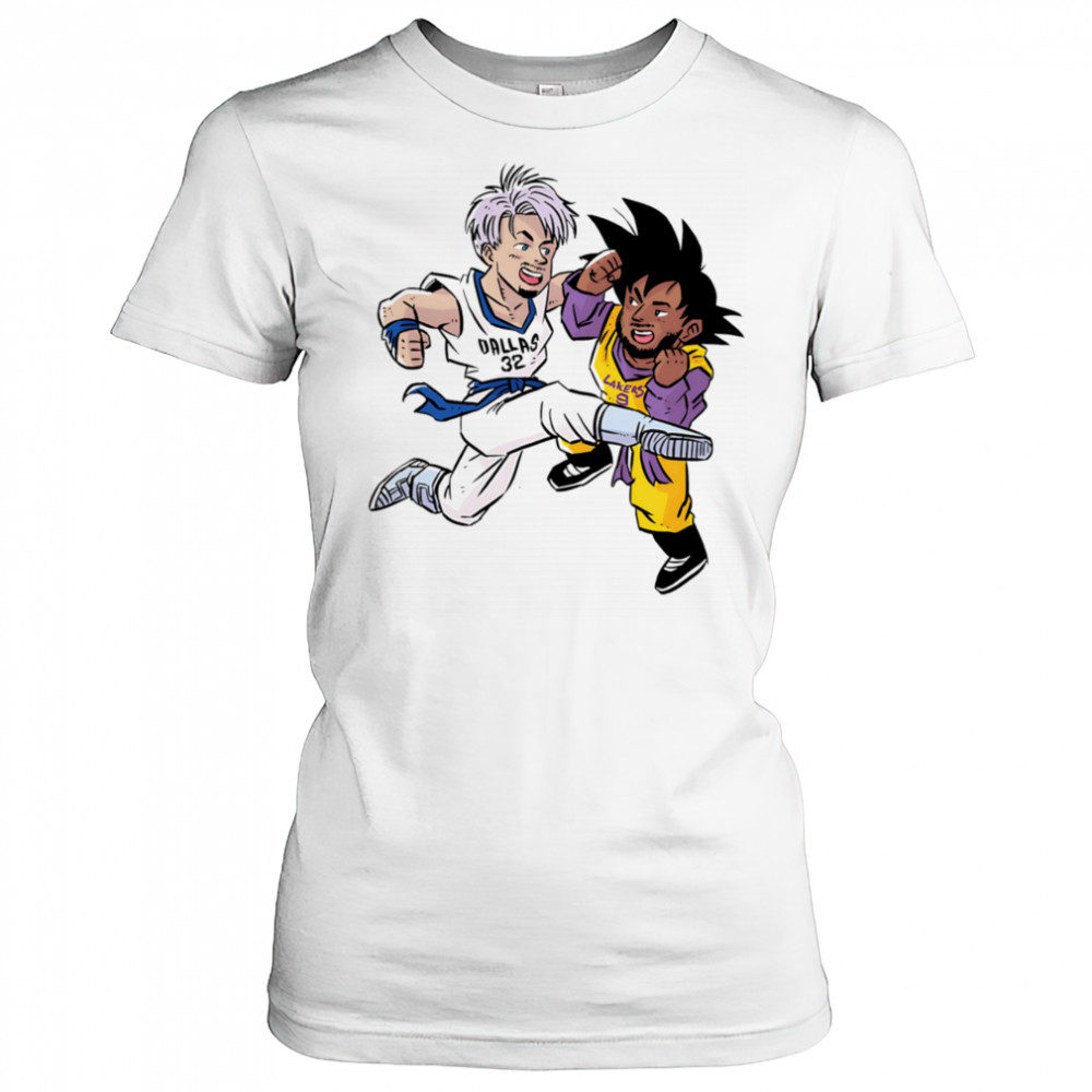 Cooper Flagg vs Bronny James Dragon Ball shirt Women's T-shirt