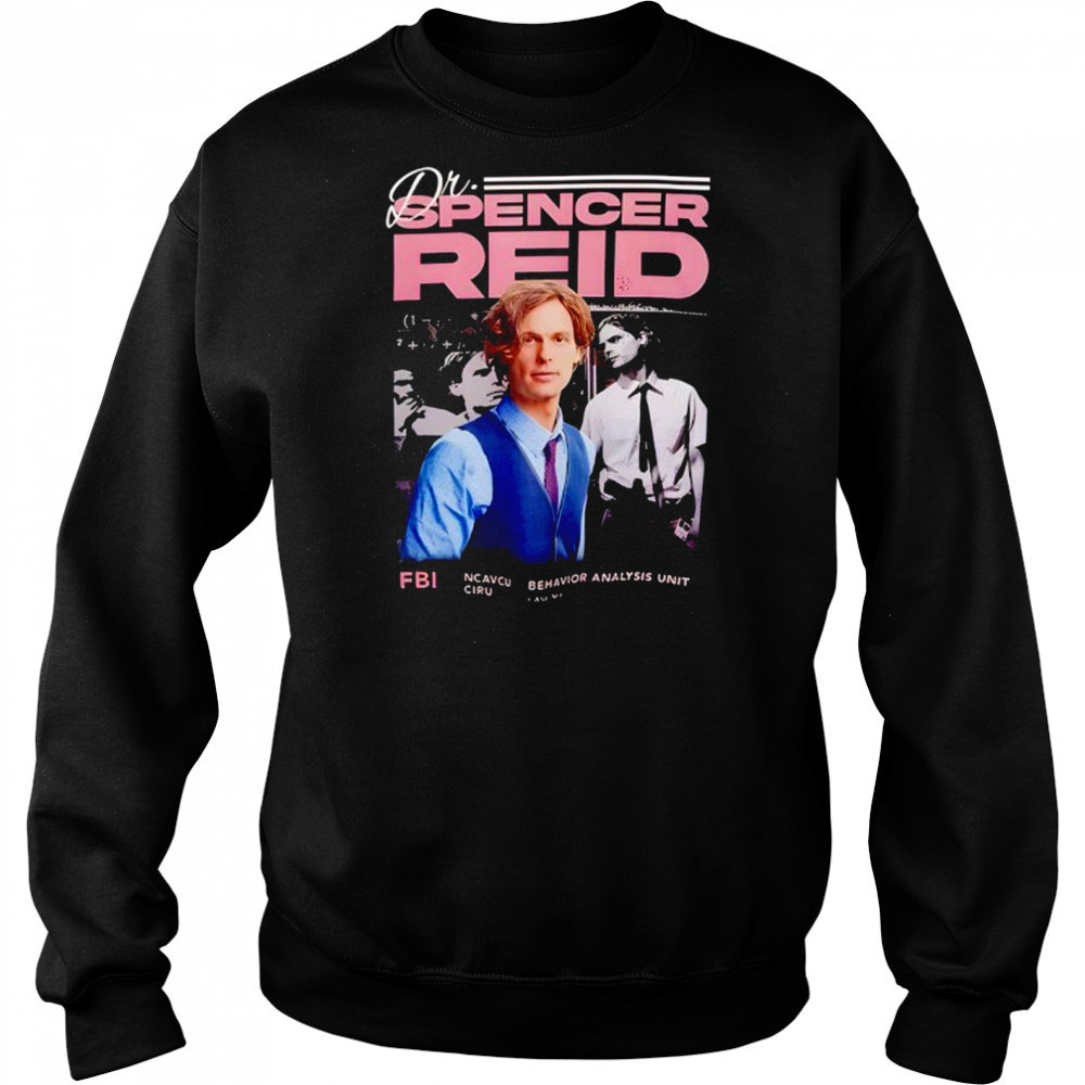 Criminal Minds Dr Spencer Reid T-Shirt Hoodie