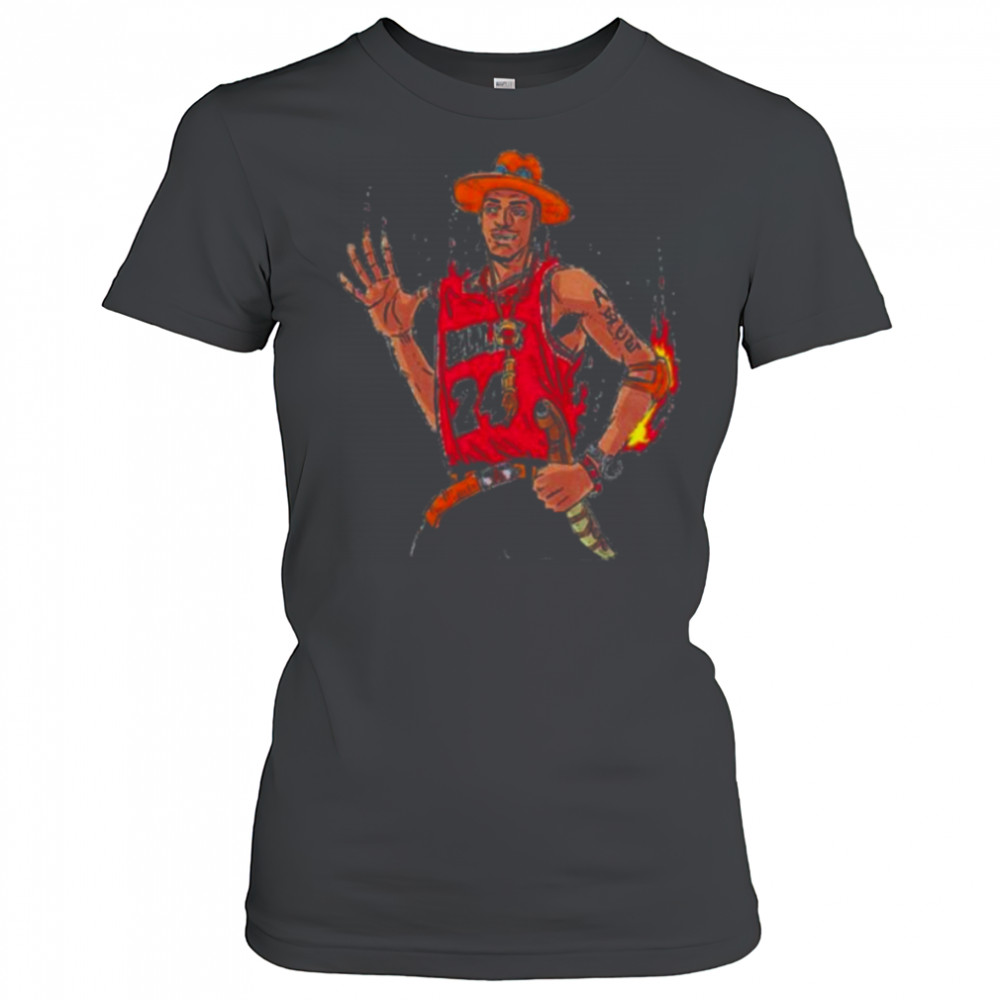 D. Luffy One Piece x Noa Essengue Chicago Bulls NBA Basketball cartoon shirt Women's T-shirt