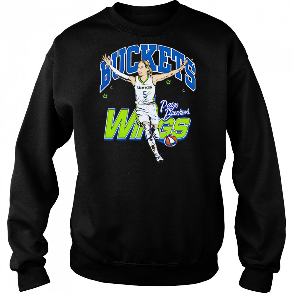 Dallas Wings Paige Bueckers Buckets vintage champions shirt Hoodie