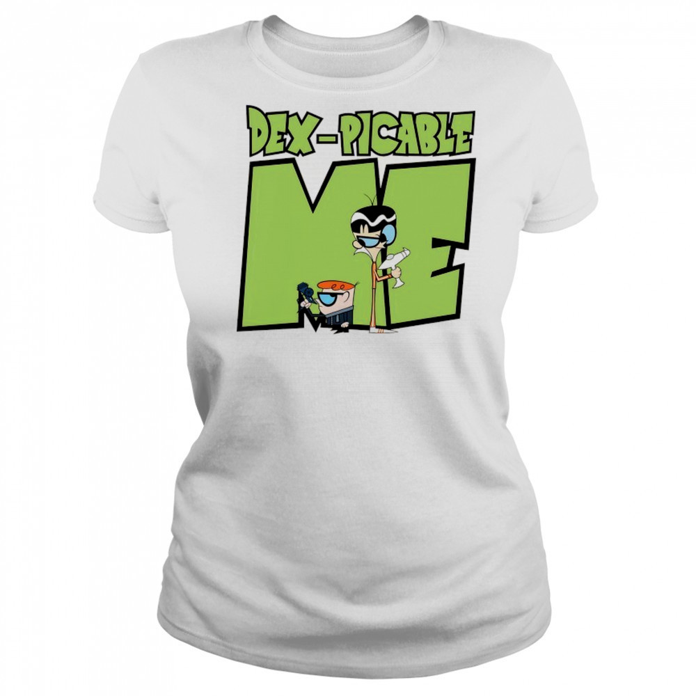 Dexter’s Laboratory X Dex-Picable Me cartoon shirt Women's T-shirt