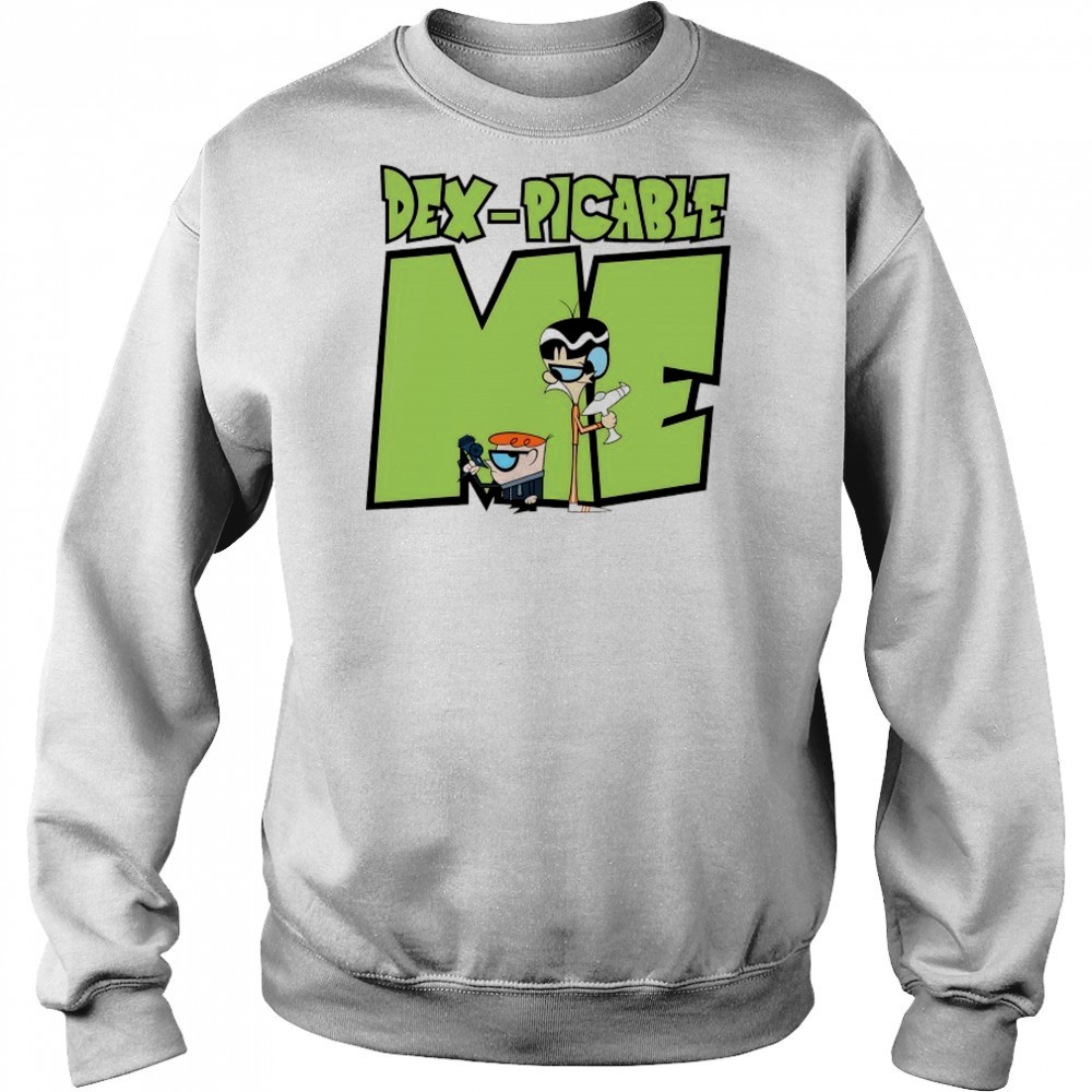 Dexter’s Laboratory X Dex-Picable Me cartoon shirt Hoodie