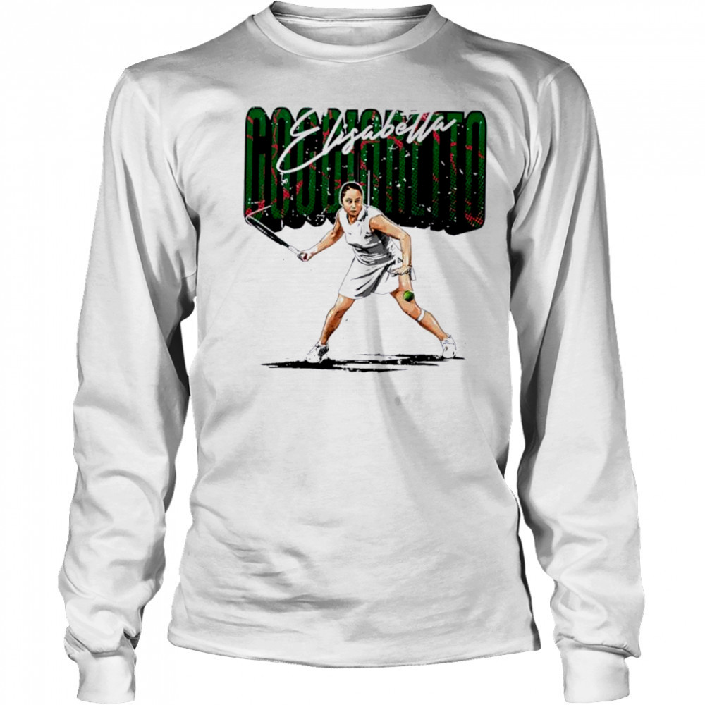 Elisabetta Cocciaretto Italian tennis player Country shirt Long Sleeved